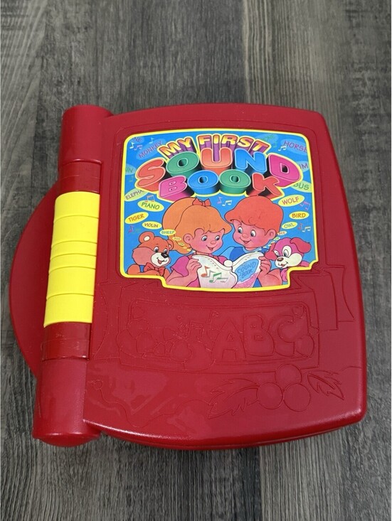 Other - RARE My First Sound Book Vintage 1990s Talking Electronic Sound Book TESTED Red
